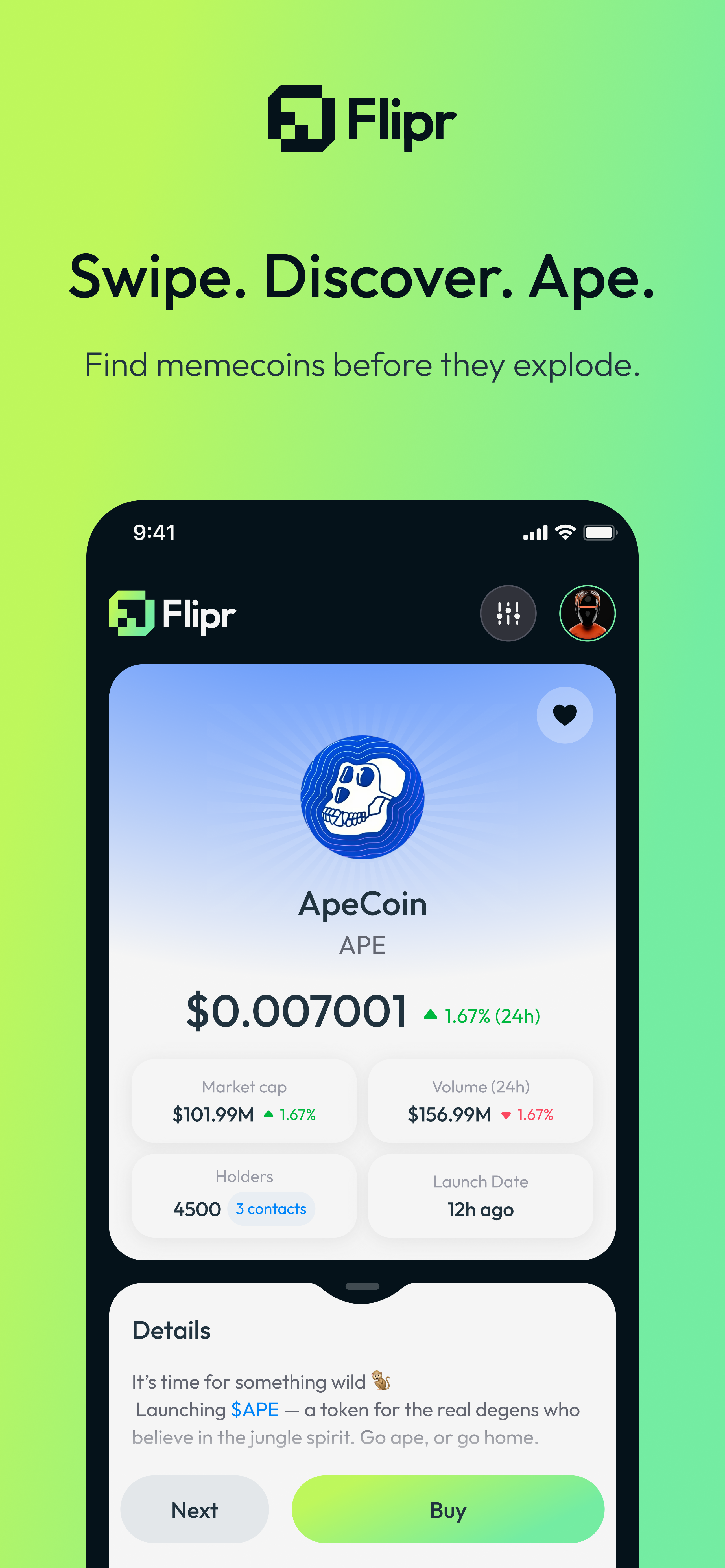 Flipr - Farcaster Mini Apps screenshot